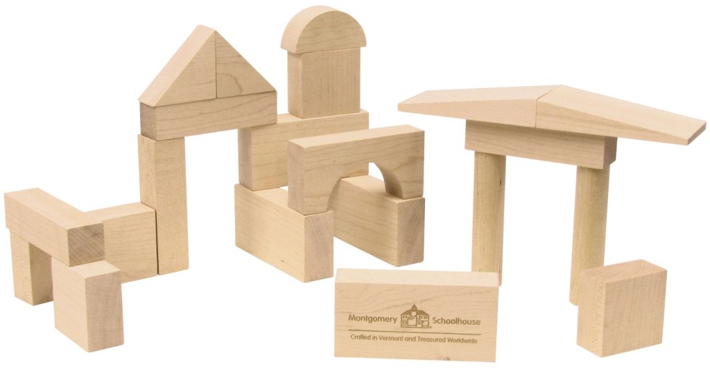 My First Wooden Blocks Set (21 Pieces) | USA Made