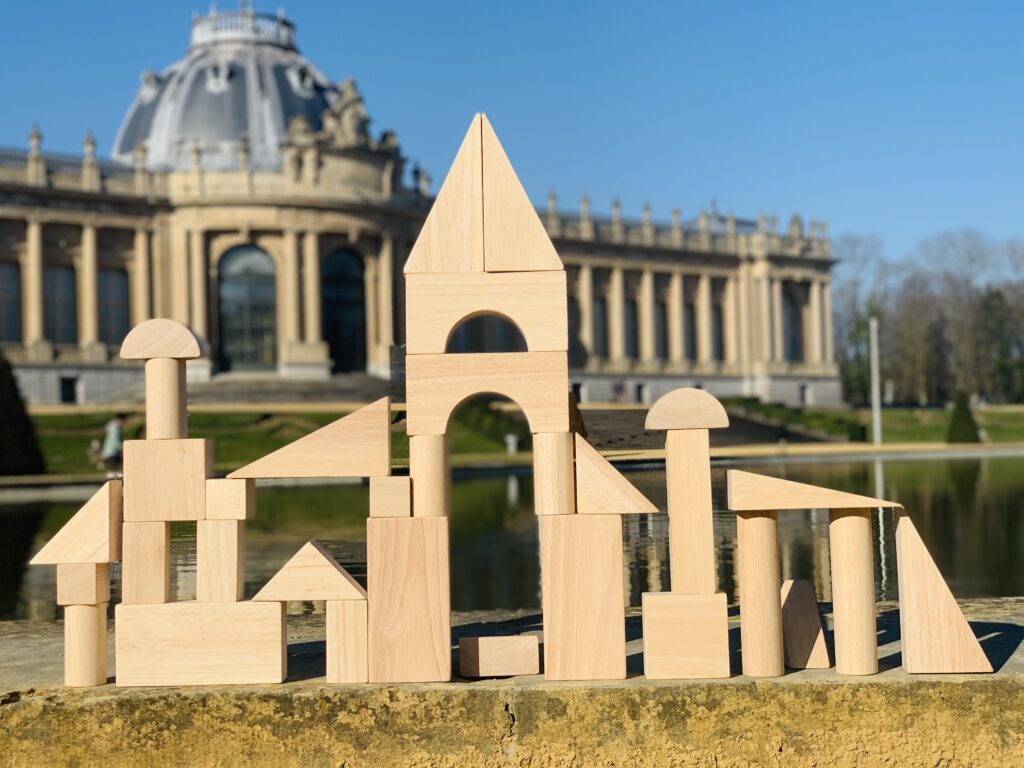 50 Unit Wooden Blocks | Block Sets | PlanToys 5502