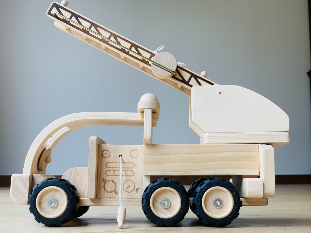 Wooden Fire Truck | Active Play | PlanToys 6122