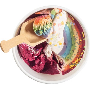 Land of Dough All-Natural Play Dough/Modeling Clay – Over The Rainbow, Multi-Colored 7 Oz PlayDough Cup, with Scooping Tool