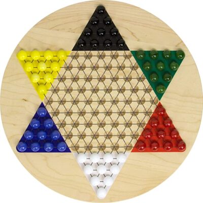 Cherry Chinese Checkers | Made in USA | Wooden Board Games