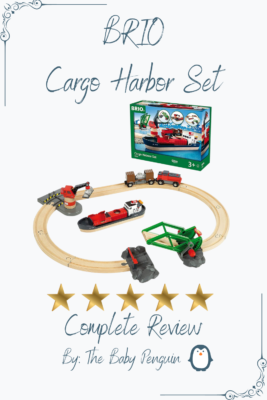 BRIO Cargo Harbor Set 36061 BRIO WORLD Wooden Toy Train Set Train Review