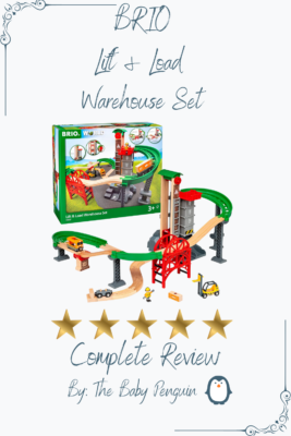 BRIO Lift & Load Warehouse Set 33887 BRIO WORLD Toy Train Set Review