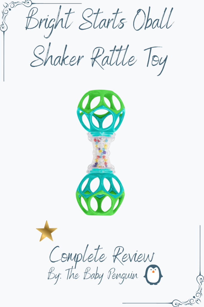 Bright Starts Oball Shaker Rattle Toy