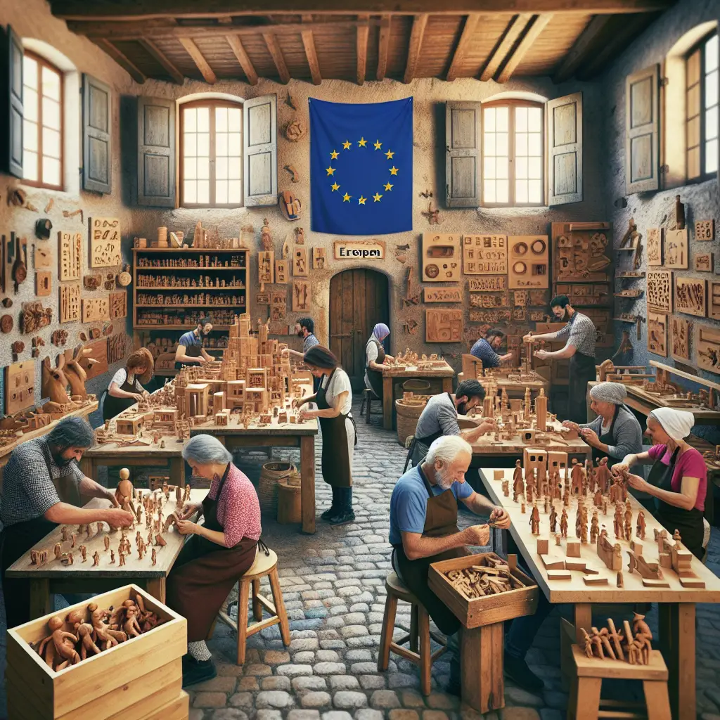 Sustainable Wooden Toys Made in Molovata Noua